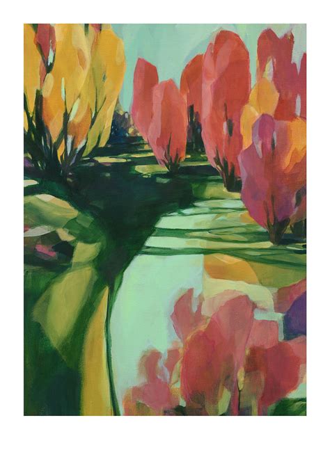 Poplars Limited Edition Print Holly Roach Art