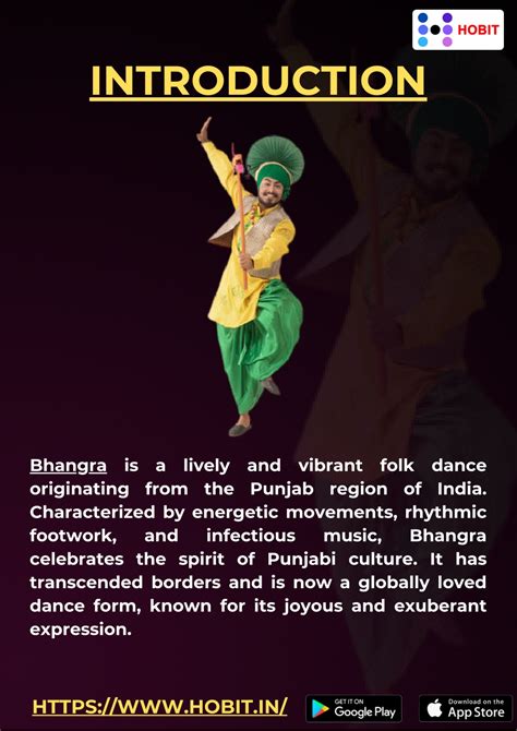 Ppt Benefits Of Bhangra Dance Classes With Hobit Powerpoint