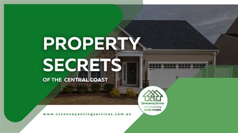 Property Secrets Of The Central Coast Cs Conveyancing