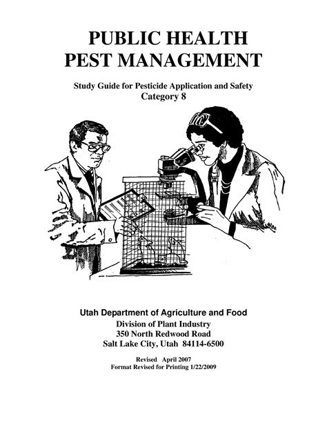 Public Health Study Guide Public Health Pest Management Study Guide