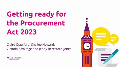 Public Procurement Five In Twenty Five Getting Ready For The Procurement Act 2023 Youtube