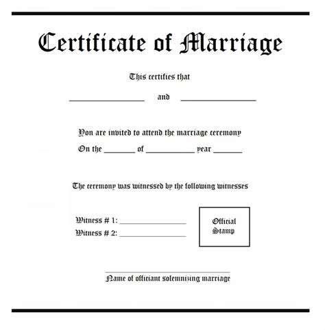 Reasons Why You Need A Marriage Certificate By Marriage Certificates