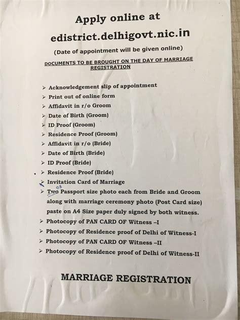 Register To Be Married