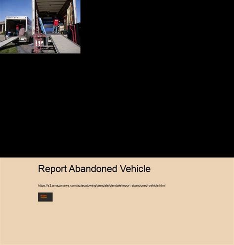 Report Abandoned Vehicle