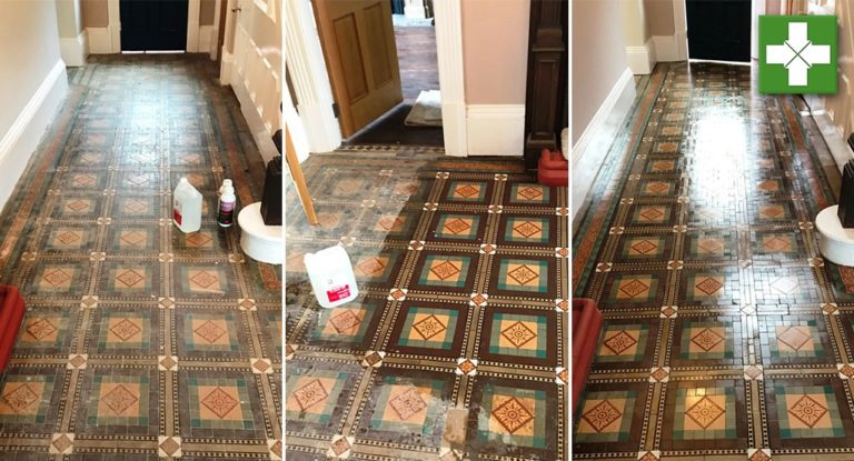 Restoring A 200 Year Old Victorian Floor At Sutton Coldfield Vicarage Staffordshire Tiling