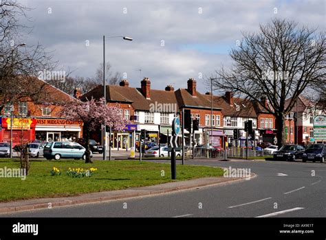 Robin Hood Island Hall Green Birmingham Uk Stock Photo Alamy