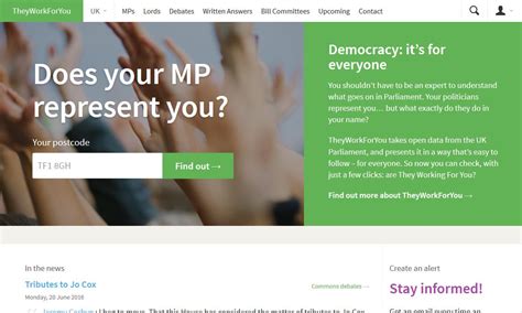 See A List Of Every Mp In Parliament Mysociety