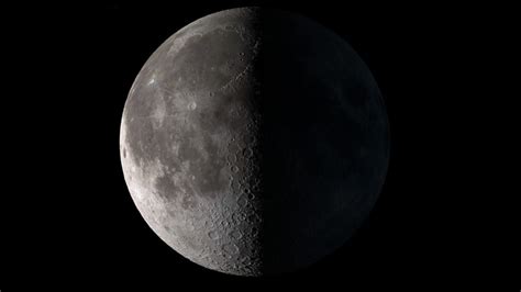 See The Half Lit First Quarter Moon On Wednesday Nov 30 Space