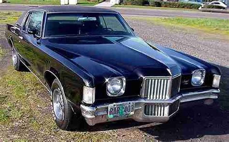 Sell Used 1971 Pontiac Grand Prix Model J 400Ci V8 Black Beauty Must