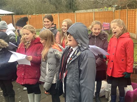 Singing For The Residents Of Stubby Leas Nursing Home Howard Primary School