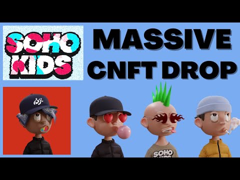 Soho Kids Cnft Massive Drop Coming Soon Youtube