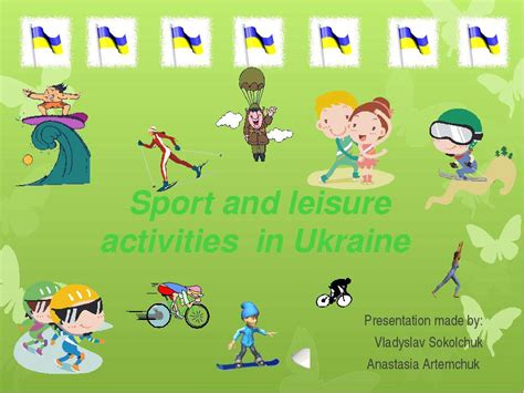 Sport And Leisure Activities In Ukraine