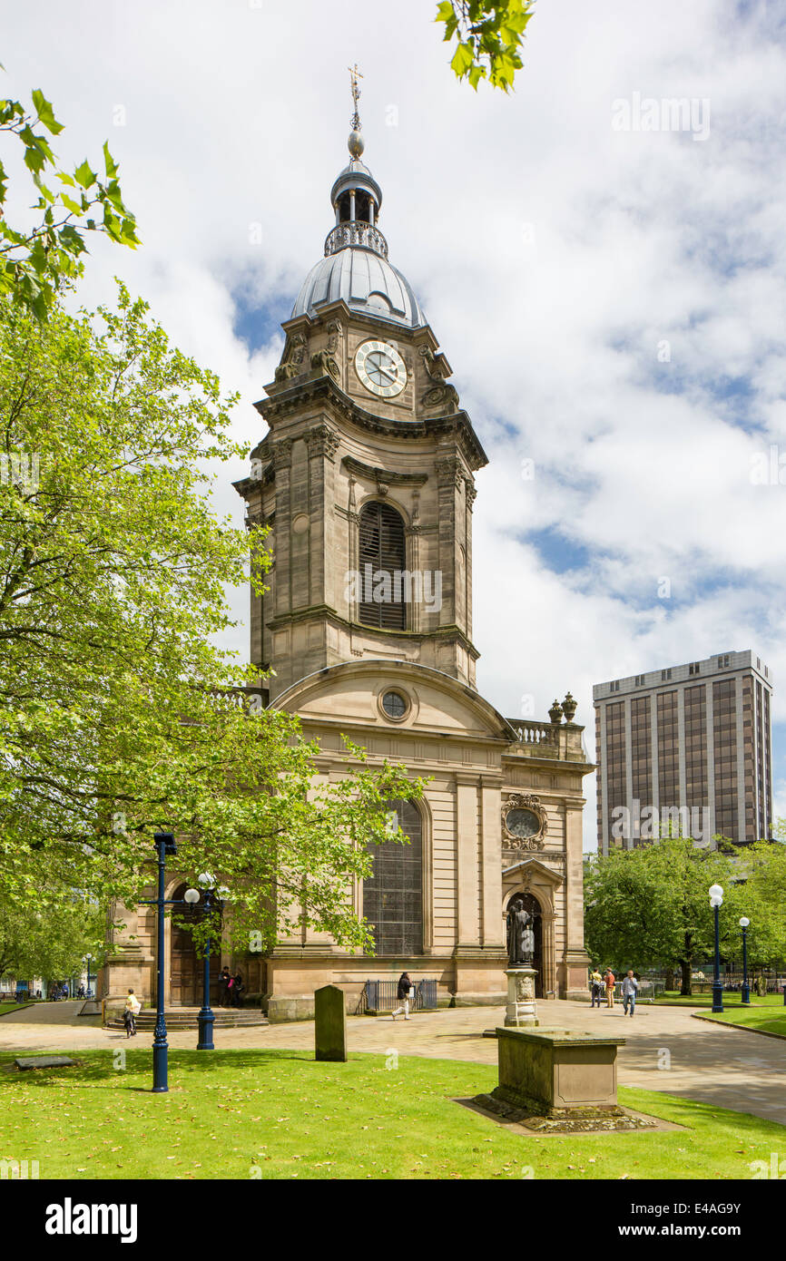 St Philip S Cathedral Birmingham Colmore Row England Uk Stock Photo