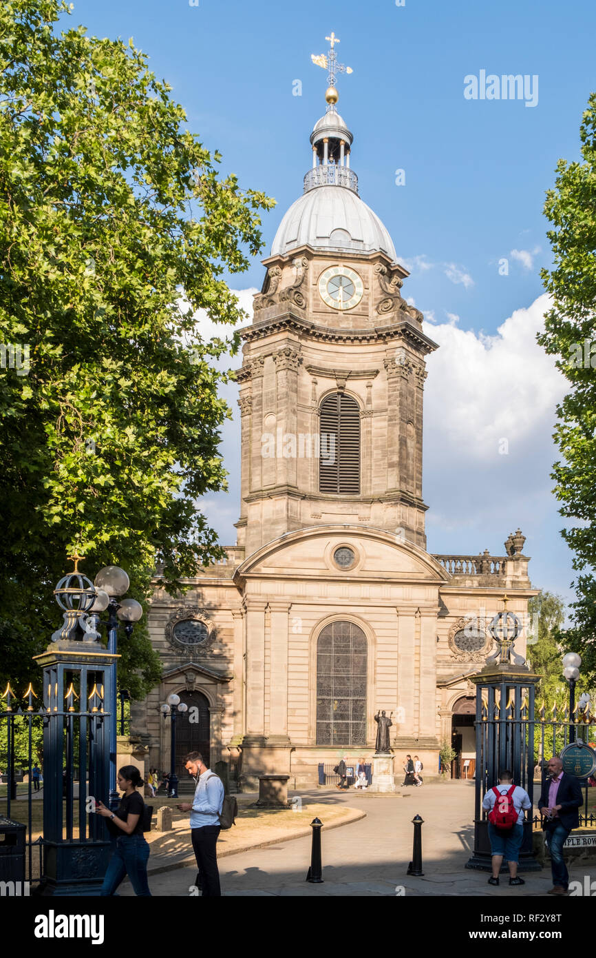 St Philip S Cathedral Birmingham Stock Photo Alamy