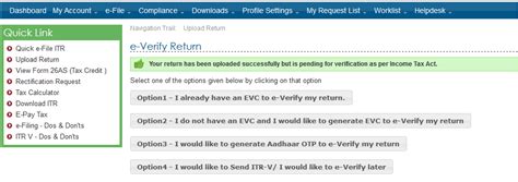 Stepbystep Guide To Everify Your Income Tax Return E