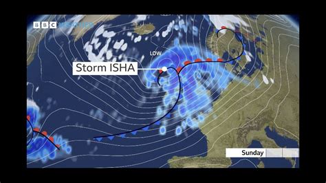 Storm Isha The Latest Effects From Storm Isha On Uk And Ireland Youtube