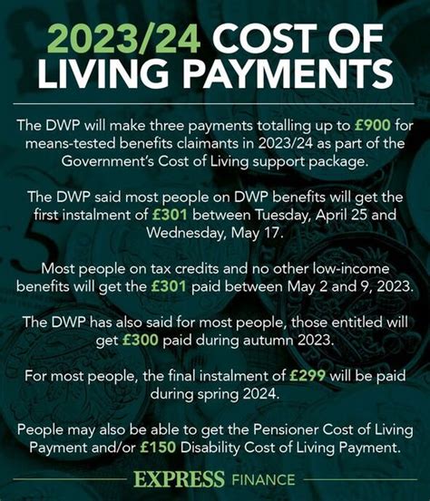 Summer Cost Of Living Payments