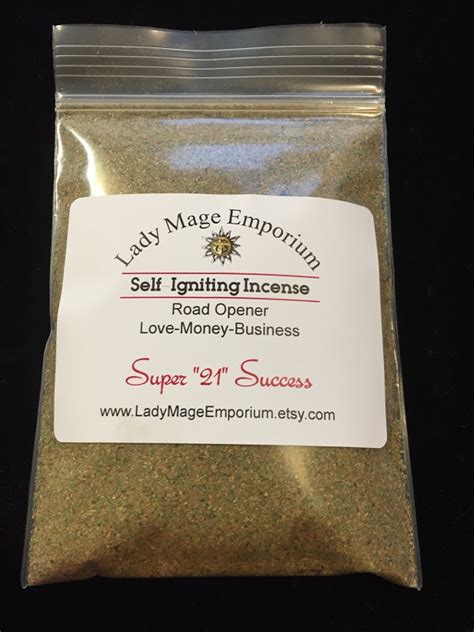 Super Amp Quot 21 Amp Quot Success Self Igniting Powder Incense Road Opener Wicca Voodoo Hoodoo Santeria Palo