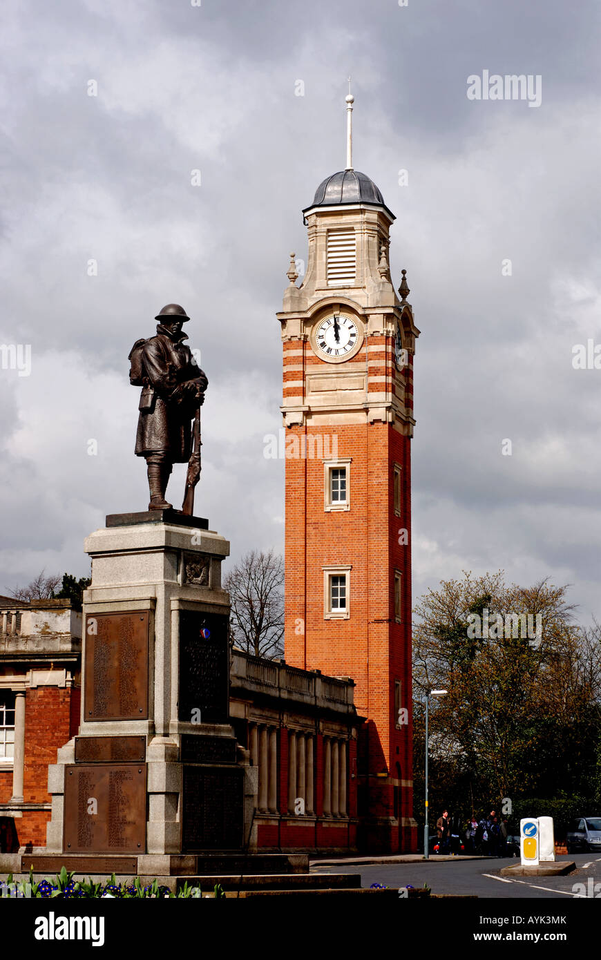 Sutton Coldfield Town Hall And War Memorial West Midlands England Uk