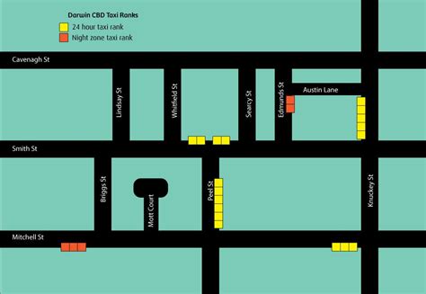 Taxi Ranks City Of Darwin Darwin Council Northern Territory