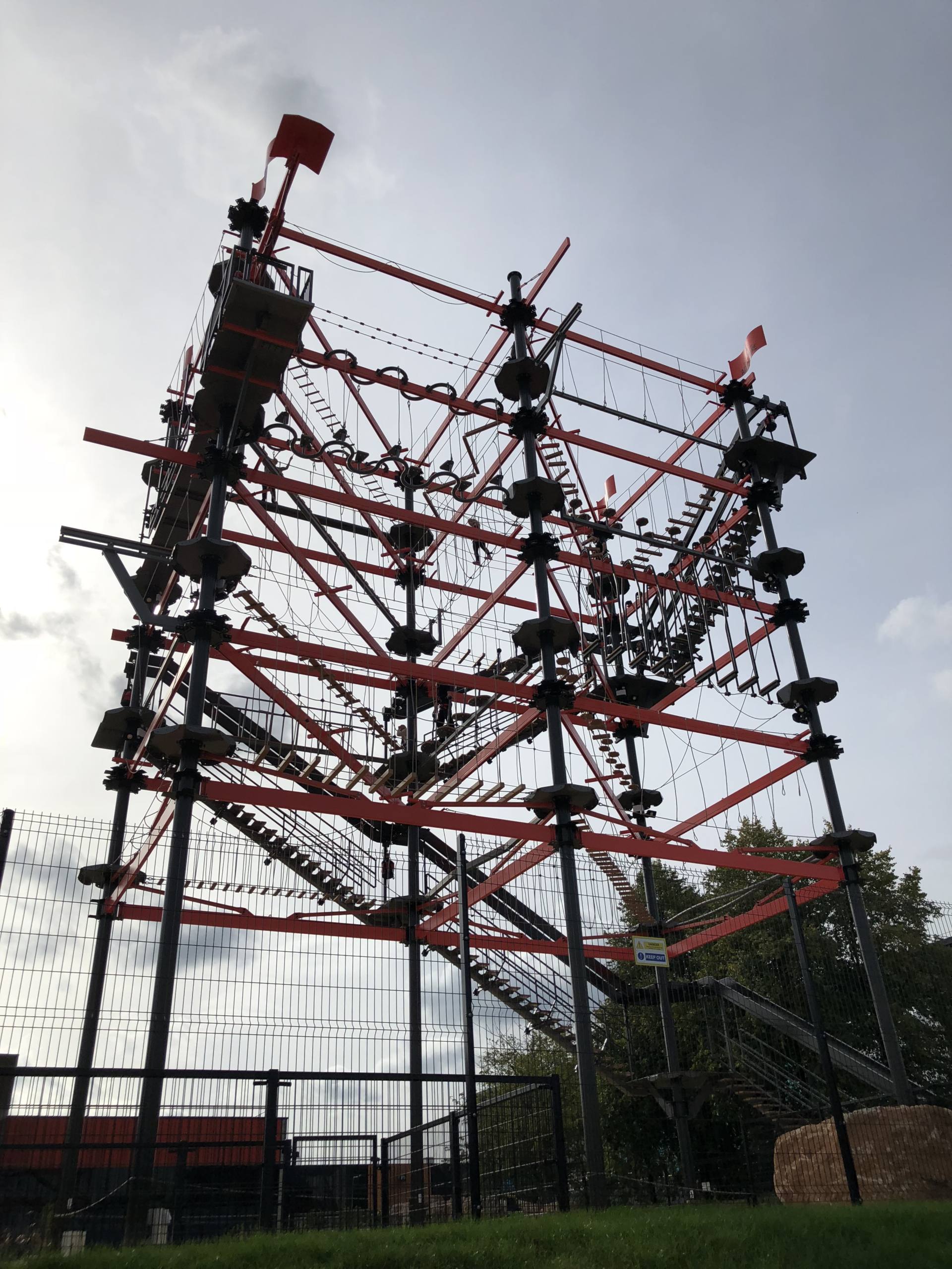 The Bear Grylls Adventure High Ropes Course At The Nec Birmingham Live