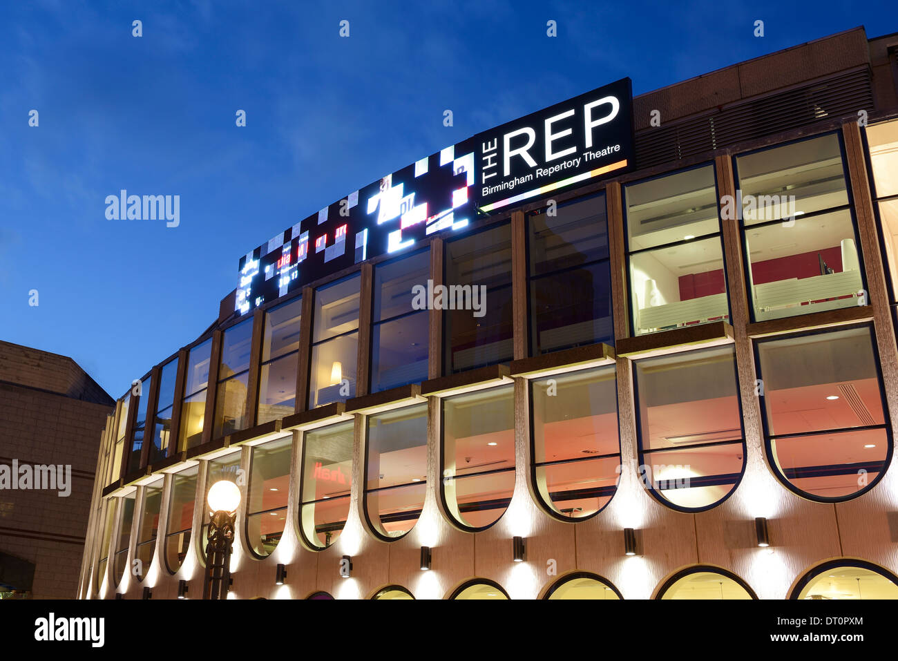 The Birmingham Rep Theatre Stock Photo Alamy