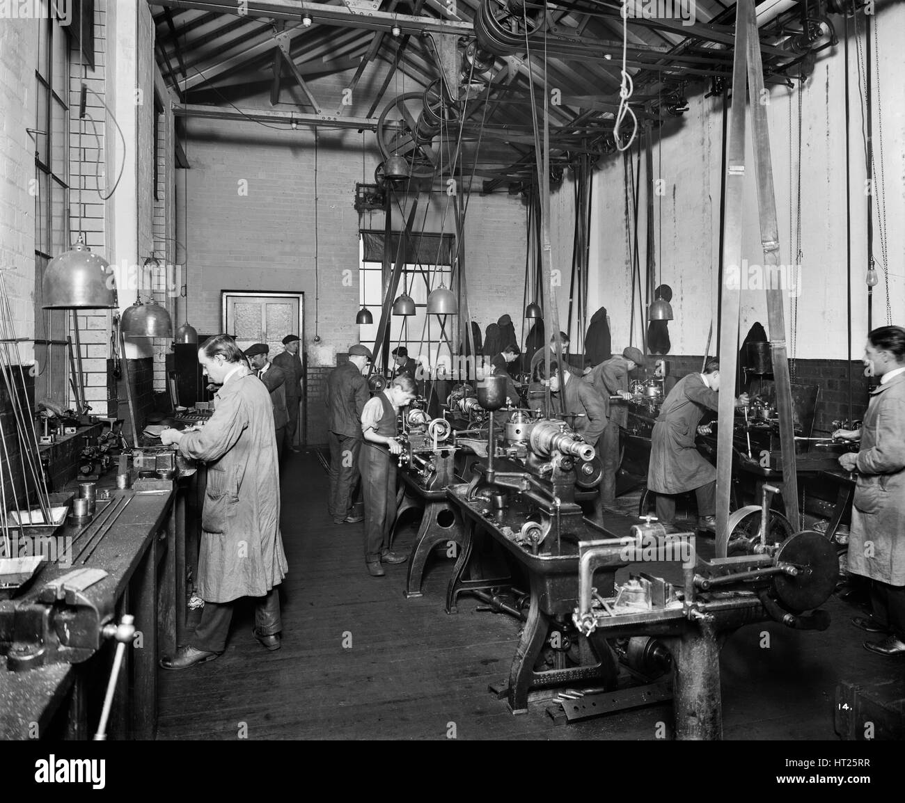 The Birmingham Small Arms Factory Small Heath Birmingham February 1917 Artist Adolph