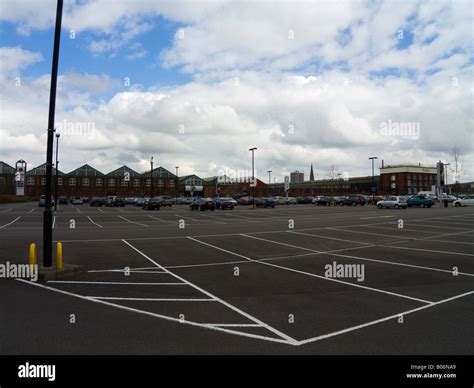 The Car Park At The Macarthur Glen Shopping Outlet In Swindon England