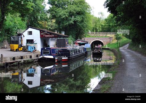 The Grand Union Canal At Knowle West Midlands England Uk Stock Photo