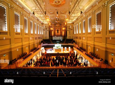 The Interiors Of The Birmingham Town Hall Birmingham West Midlands