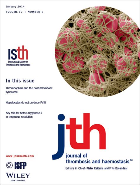 The Royal Disease Journal Of Thrombosis And Haemostasis