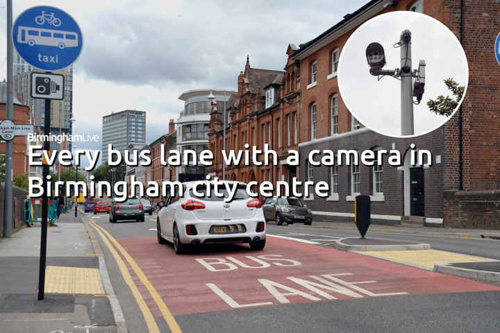 The Staggering Number Of Bus Lane Fines Handed Out In Birmingham Each