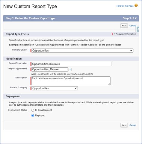 The Ultimate Guide To Report Types Deluxe Report Types Reportforce