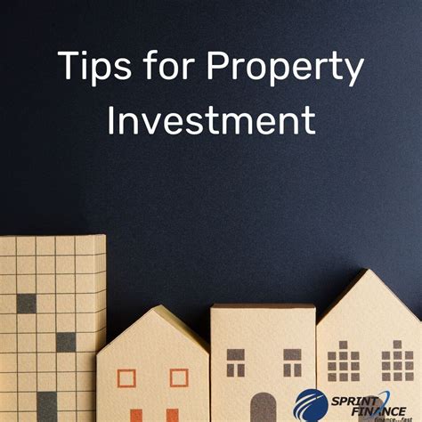 Tips For Property Investment Sprint Finance