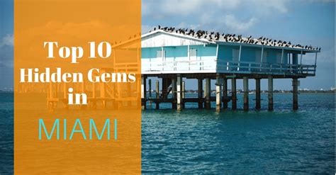 Top 10 Hidden Gems In Miami Group Tours