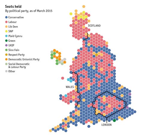 Uk General Election 2015 Map Of Britain Constituency Cartography