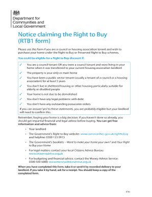 Ultimate Guide To Filling Out The Right To Buy Form