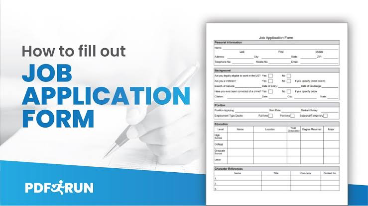 Ultimate Guide To Using An Employment Application Form Pdf Wps Office