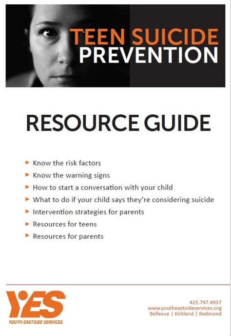 Understanding Suicidal Youth Youth Eastside Services