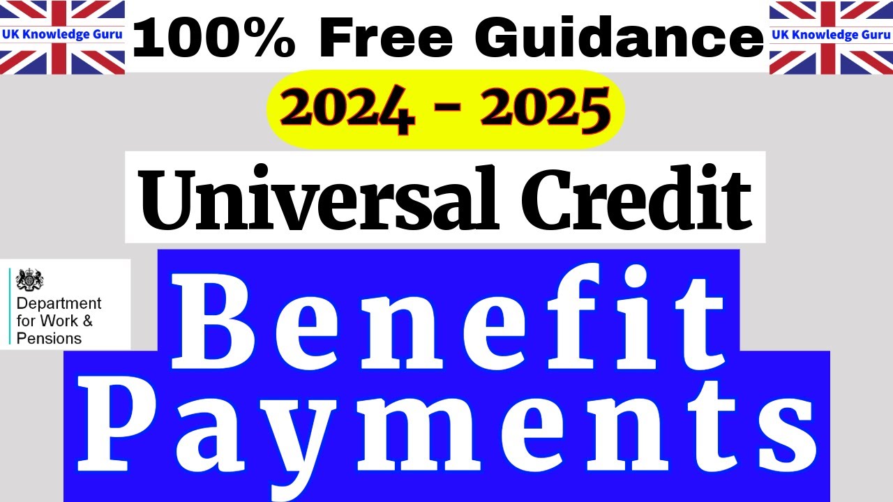 Universal Credit Payment 2024 Benefit Payment Rise 2024 Youtube