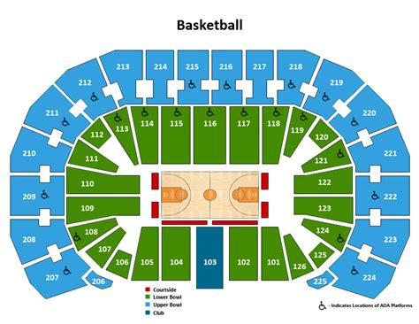 Us Bank Arena Seating Chart With Rows And Seat Numbers Brokeasshome Com