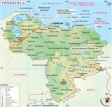 Venezuela Map: The Essential Guide To Exploring Its Regions And Cities