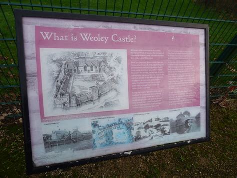 Weoley Castle Medieval Ruins Sign What Is Weoley Castl Flickr