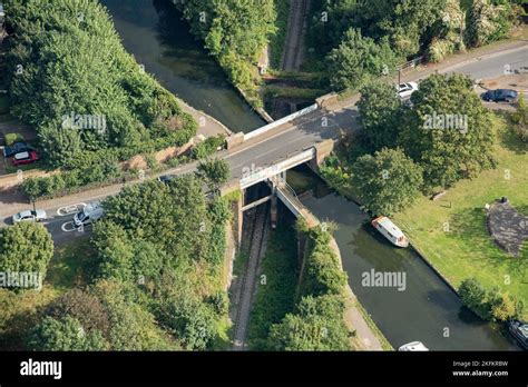 Windmill Bridge Aka Three Bridges On The Grand Union Canal At Hanwell Designed By Isambard