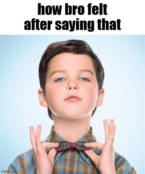 Young Sheldon Imgflip